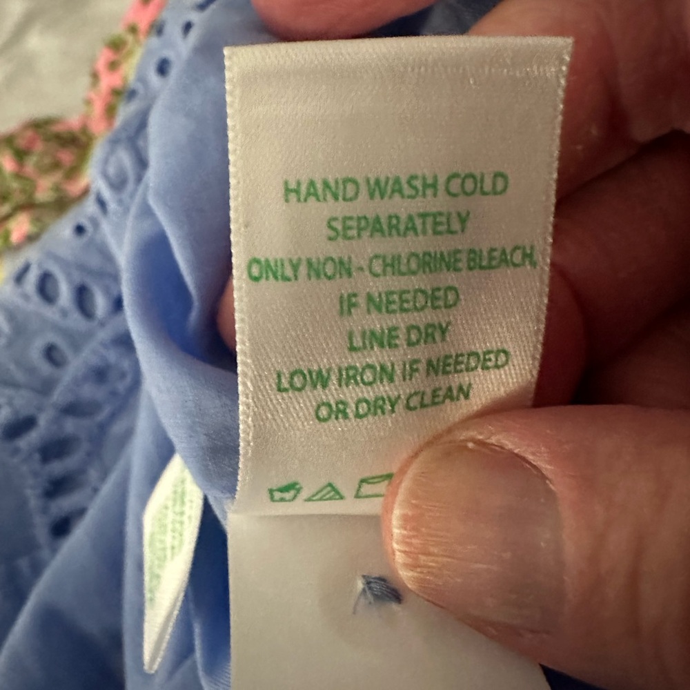 NWT LILLY PULITZER EIRA MIDI SHIRTDRESS SIZE 6 JACARANDA BLUE PINEAPPLE TILE EYE - Picture 15 of 15